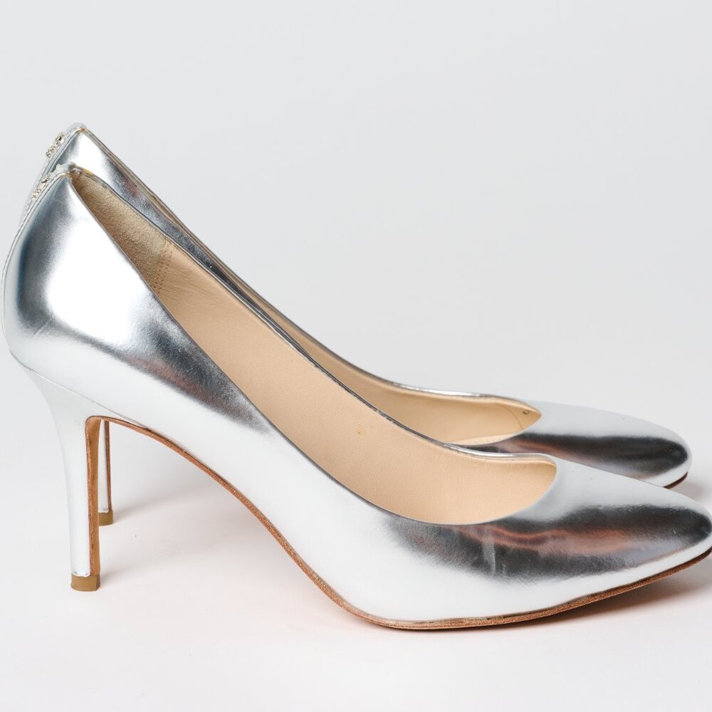 Coach Silver Heels